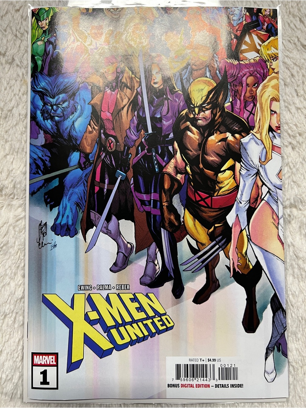 X-Men United #1 (Marvel Comics) Stefano Connecting Variant First Print